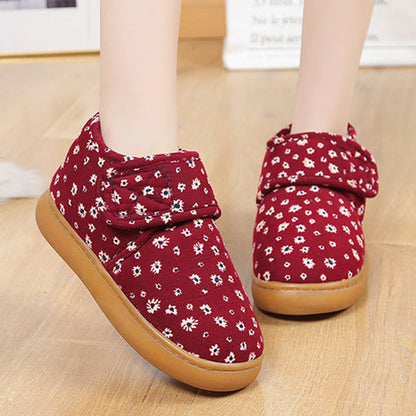 Pantoufles fleuries Plusock grandes tailles - image 11