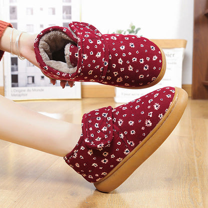 Pantoufles fleuries Plusock grandes tailles - image 2