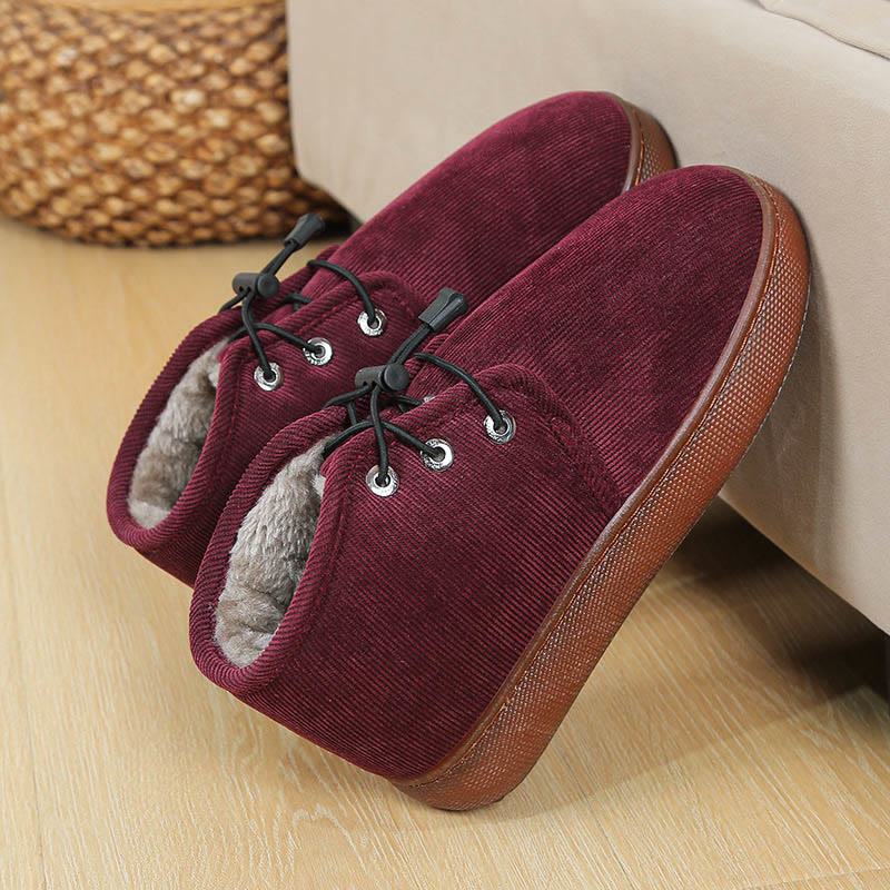 Pantoufles Plusock grandes tailles qui restent chaudes - Rouge - EU42-43(US8.5-9) - image 13