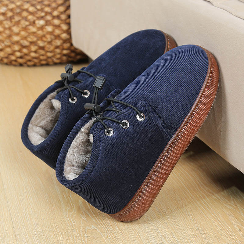 Pantoufles Plusock grandes tailles qui restent chaudes - Bleu - EU46-47(US12-12.5) - image 12