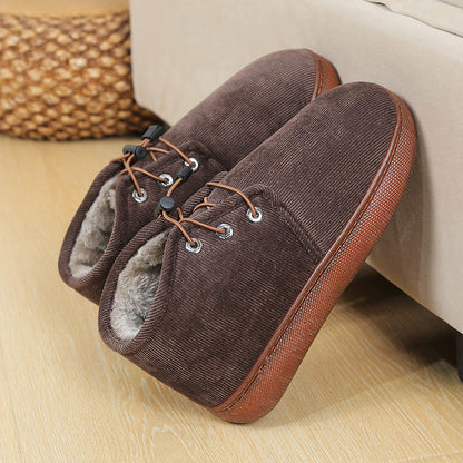 Pantoufles Plusock grandes tailles qui restent chaudes - Café - EU46-47(US12-12.5) - image 14