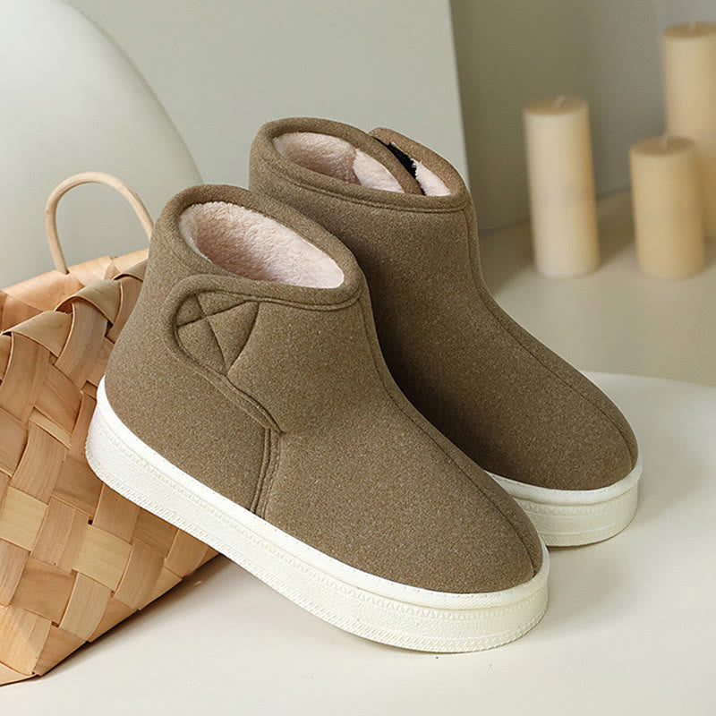 Pantoufles Plusock grandes tailles, couleur unie et résistantes - Café - EU43-44(US9-10) - image 11