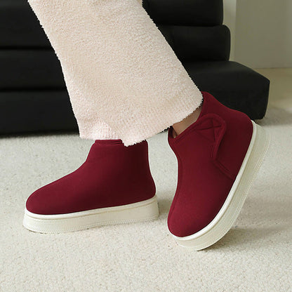 Pantoufles Plusock grandes tailles, couleur unie et résistantes - image 3