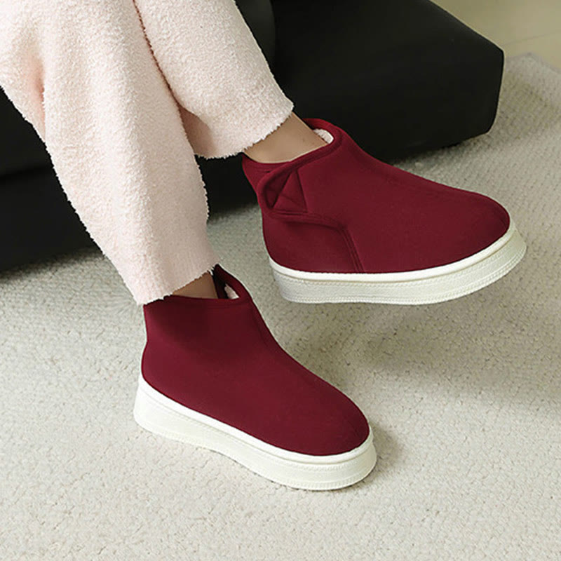 Pantoufles Plusock grandes tailles, couleur unie et résistantes - image 2