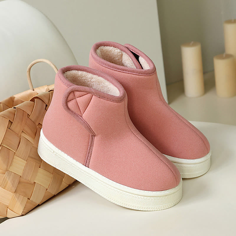 Pantoufles Plusock grandes tailles, couleur unie et résistantes - Rose - EU43-44(US9-10) - image 9