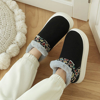 Pantoufles Plusock grande taille à motif cœur - image 3