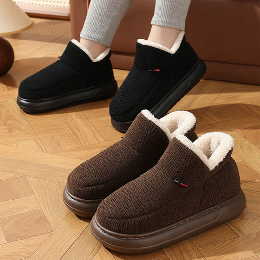 Pantoufles chaudes et confortables grandes tailles - image 0