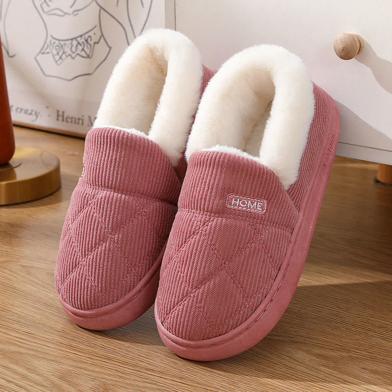 Pantoufles confortables et simples, grandes tailles - Rose - EU44-45(US10-11) - image 9