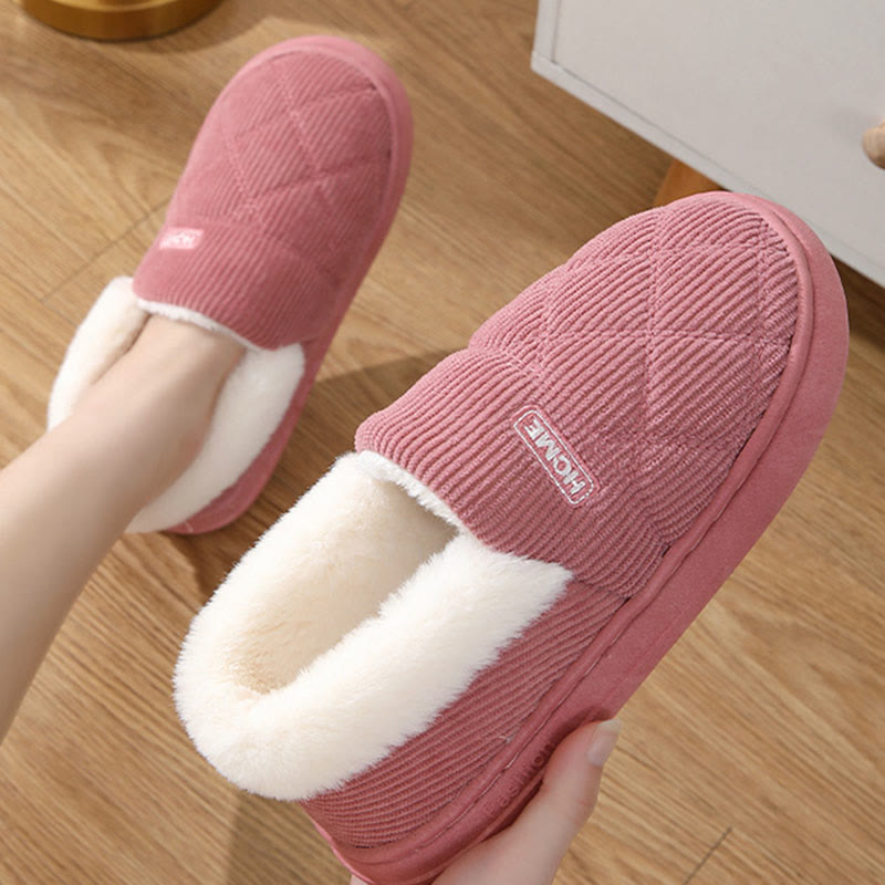 Pantoufles confortables et simples, grandes tailles - image 4