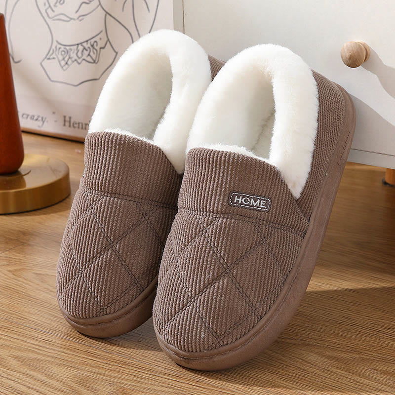 Pantoufles confortables et simples, grandes tailles - Kaki - EU44-45(US10-11) - image 12