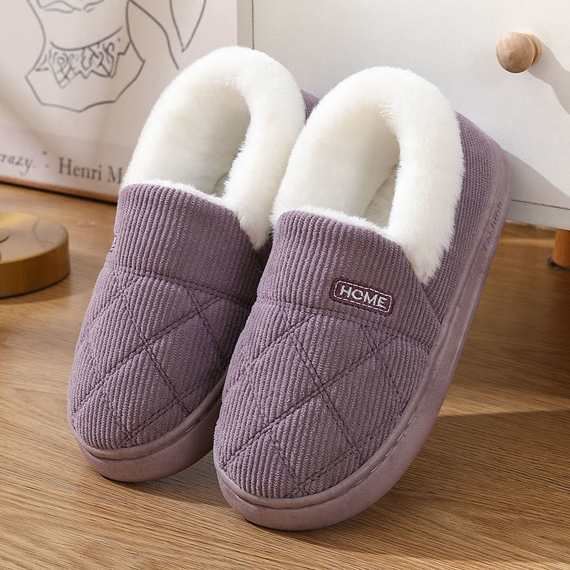 Pantoufles confortables et simples, grandes tailles - Violet - EU44-45(US10-11) - image 10