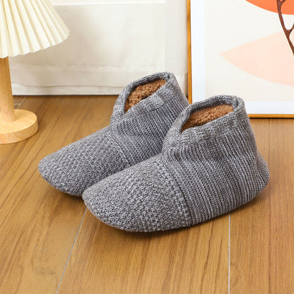 Chaussettes-chaussons pliables grande taille - Gris - EU40-43(US7-9) - image 14