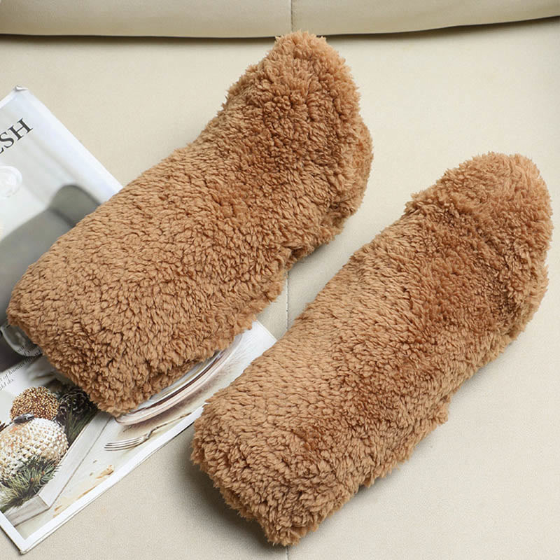 Chaussettes-chaussons flocons de neige grandes tailles - image 18