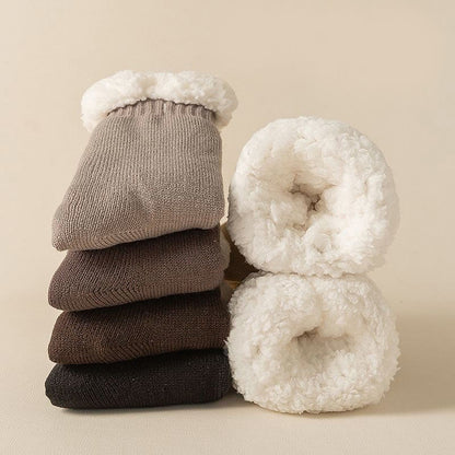 Chaussettes-chaussons élastiques grandes tailles, couleur unie - image 12