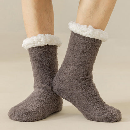Chaussettes-chaussons grandes tailles douces pour la peau - image 6