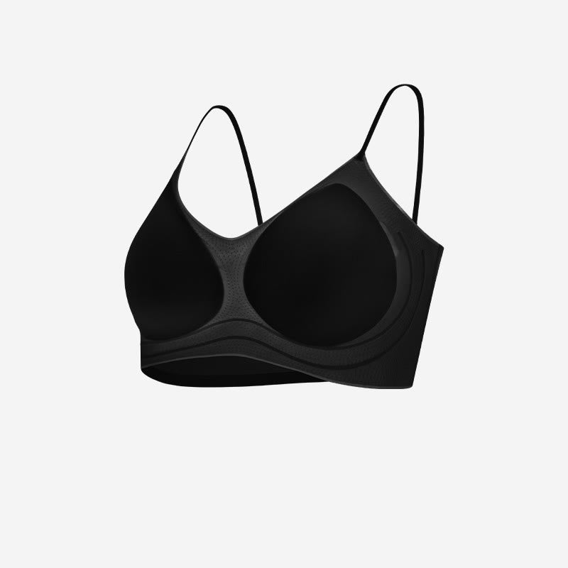 Soutien-gorge sans armatures parfum Camélia Plusock - Noir - 38 - C - image 5