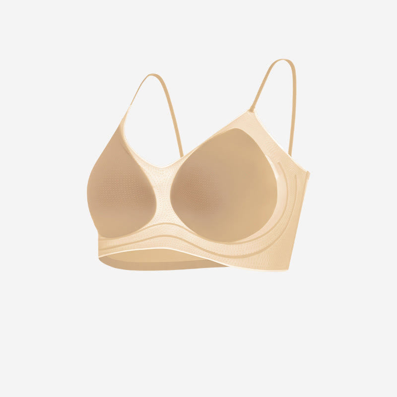 Soutien-gorge sans armatures parfum camélia - Nu - 38 - C - image 4