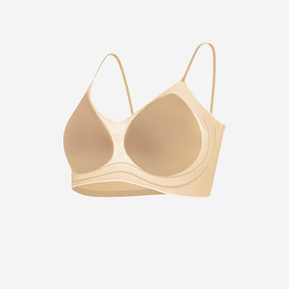 Soutien-gorge sans armatures parfum camélia - Nu - 38 - C - image 4
