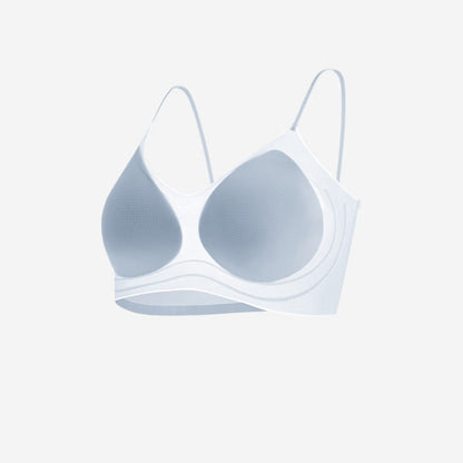 Soutien-gorge sans armatures parfum camélia - Bleu - 38 - C - image 2