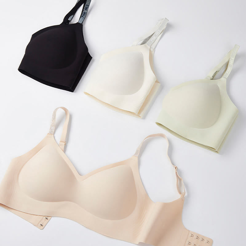 Soutien-gorge sans armatures parfumé à la microcapsule camélia Plusock - image 1