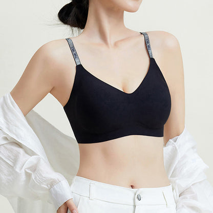 Soutien-gorge sans armatures parfumé à la microcapsule camélia Plusock - image 2