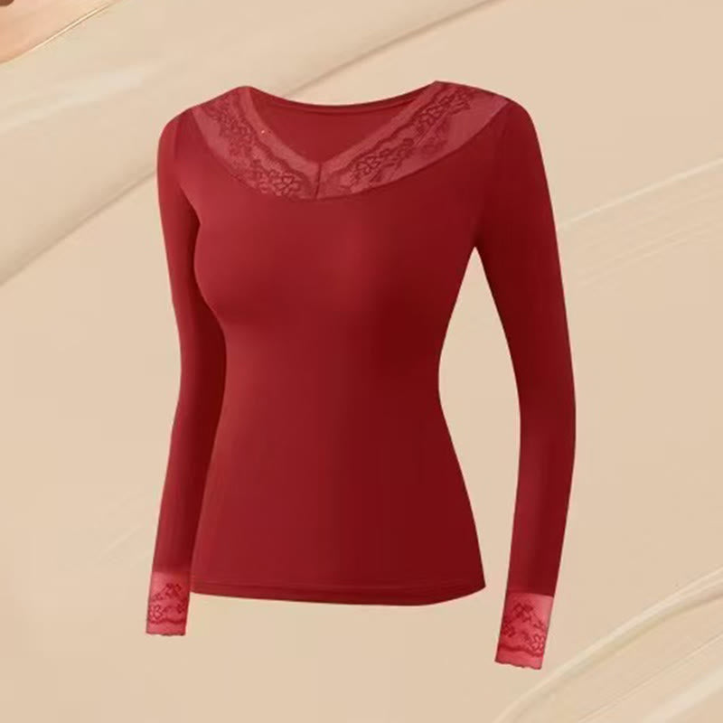 Base-couche parfumée au camélia - Rouge - XL - Haut - image 9