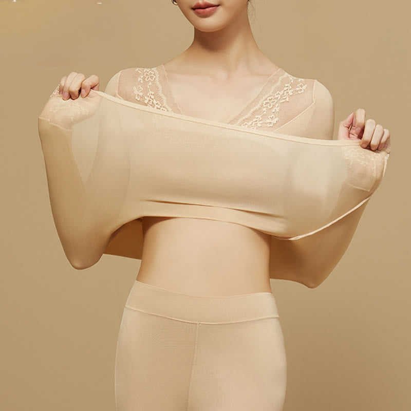 Sous-vêtement thermique Plusock parfumé au camélia - image 2