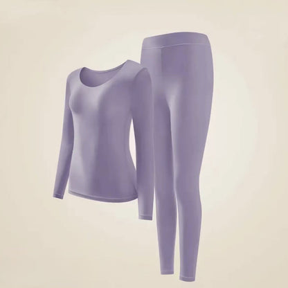 Sous-vêtement chauffant Plusock Camellia Essence - Violet - XL - Un ensemble - image 15
