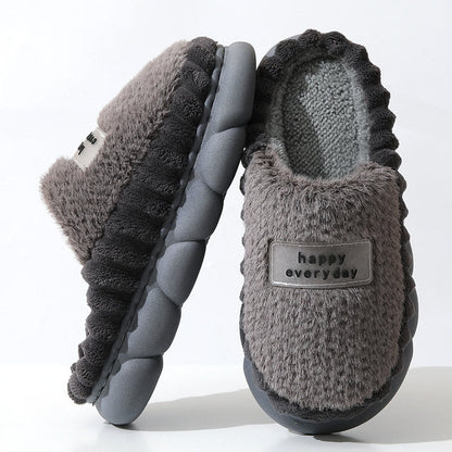 Pantoufles Happy Everyday grandes tailles - Gris - UE46-47 (US9-10) - image 5