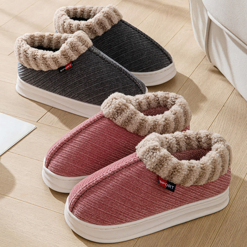 Pantoufles en peluche douce Plusock grande taille - image 6