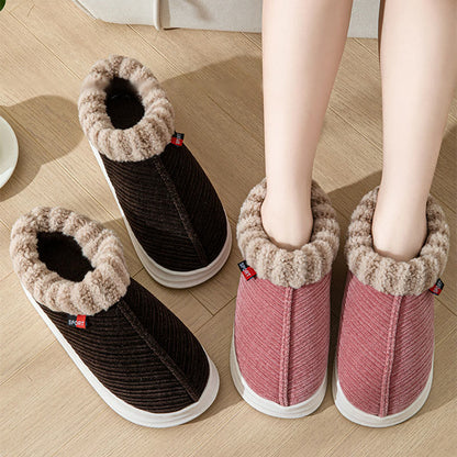 Pantoufles en peluche douce grande taille - image 0