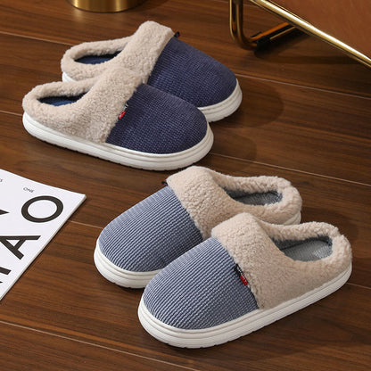 Pantoufles Plusock grandes tailles à doublure polaire épaisse - image 5