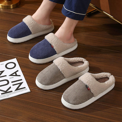 Pantoufles Plusock grandes tailles à doublure polaire épaisse - image 1