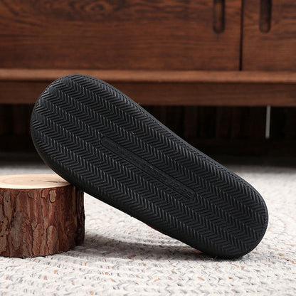 Pantoufles à carreaux Père Noël grandes tailles - image 5