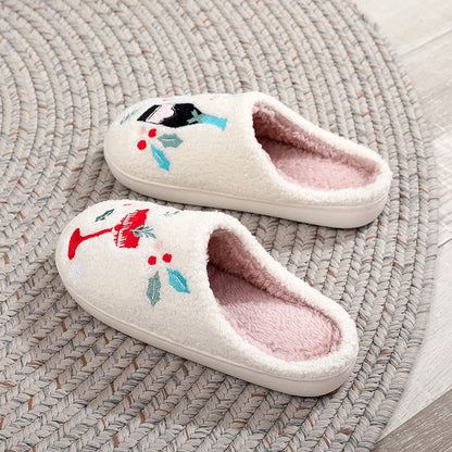 Pantoufles Plusock grandes tailles en forme de verre à vin et baies - image 4