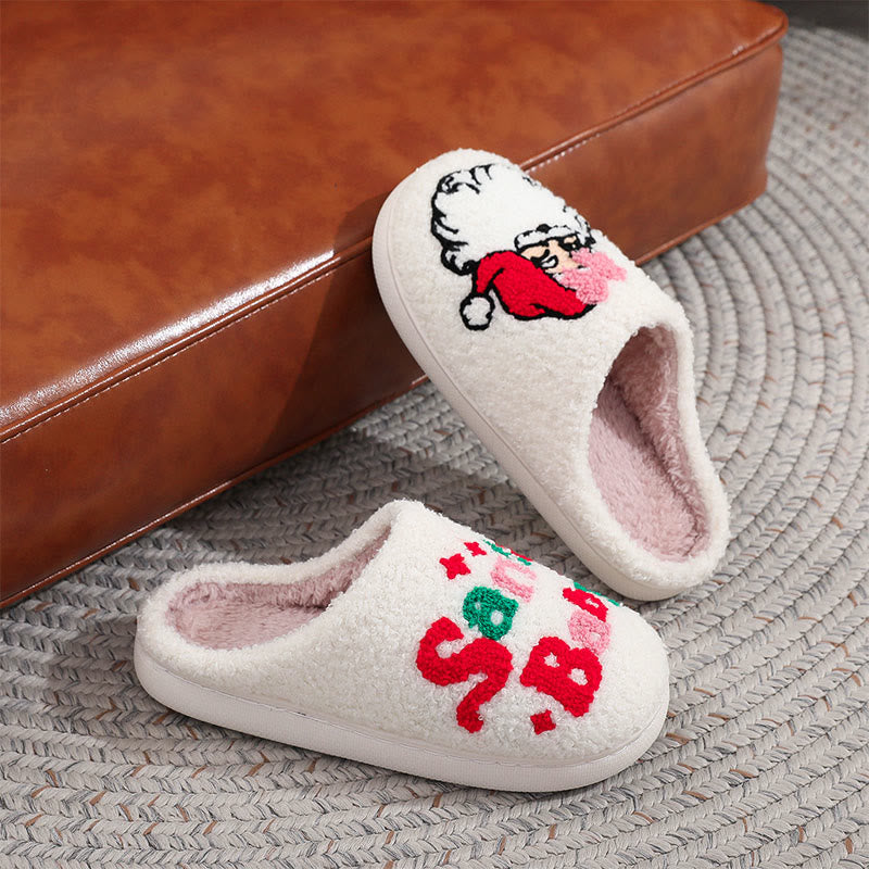 Pantoufles bébé Père Noël grandes tailles - image 4