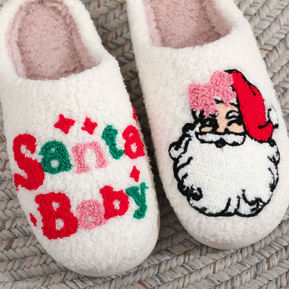Pantoufles bébé Père Noël grandes tailles - image 3