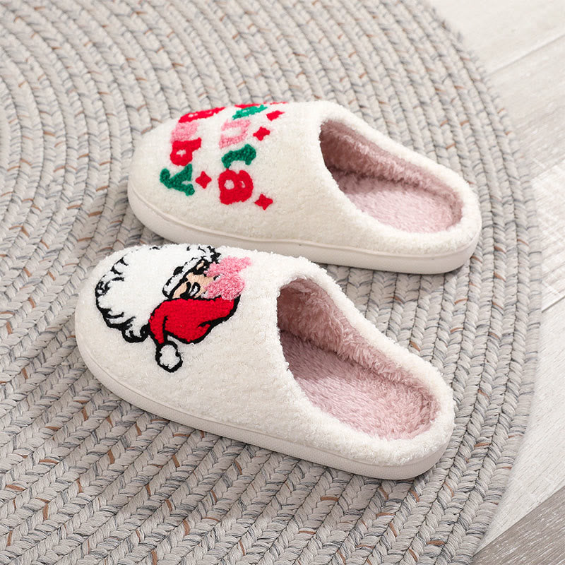 Pantoufles bébé Père Noël grandes tailles - image 2