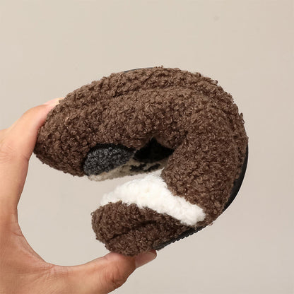 Pantoufles Plusock grandes tailles à motif carlin mignon - image 5