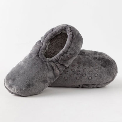 Chaussettes-chaussons chaudes et confortables pour l'hiver, grandes tailles - Gris foncé - UE46-48 (US12-13) - image 10