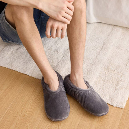 Chaussettes-chaussons chaudes et confortables pour l'hiver, grandes tailles - image 1