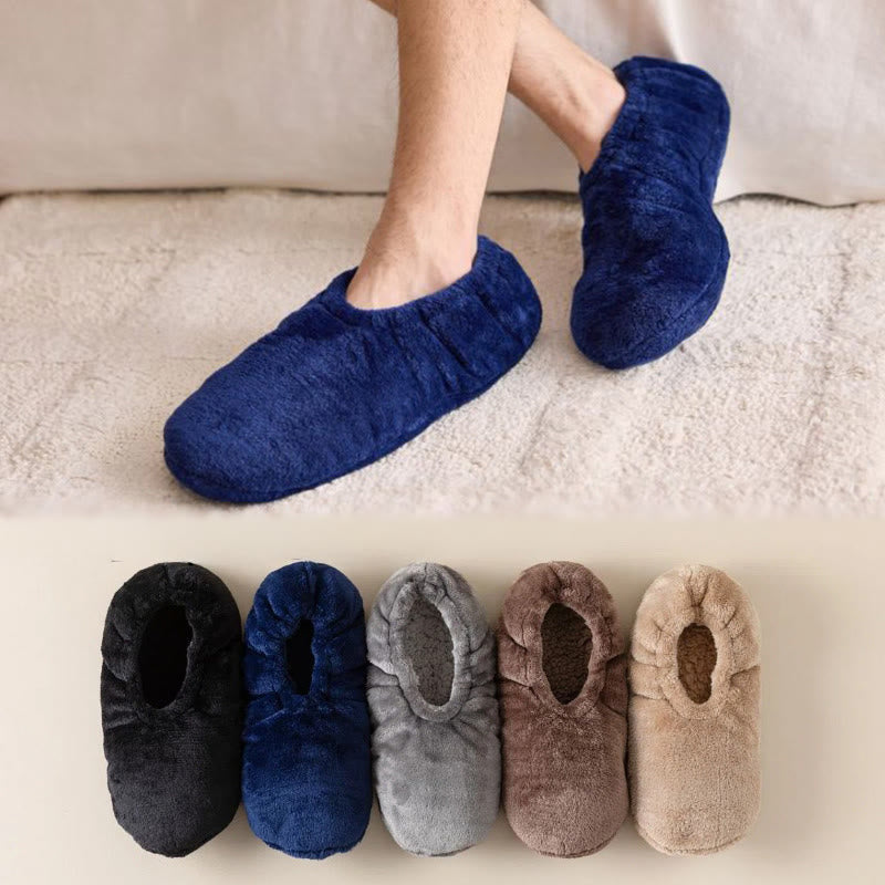 Chaussettes-chaussons Plusock grandes tailles, chaudes et confortables pour l'hiver - image 0