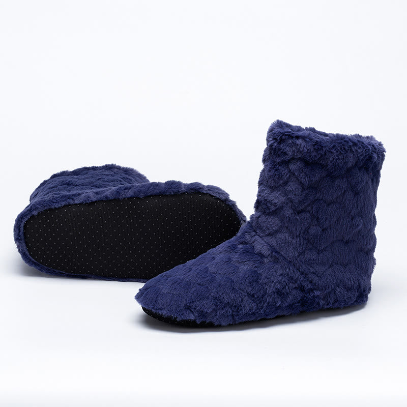 Chaussettes montantes unies - image 4