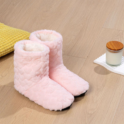 Chaussettes montantes unies - Rose clair - 40(US5-7) - image 6