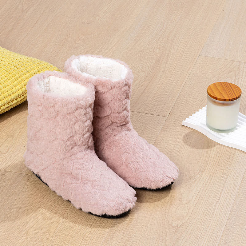 Chaussettes montantes unies - Rose - 40(US5-7) - image 9