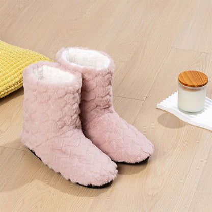 Chaussettes montantes unies - Rose - 40(US5-7) - image 9