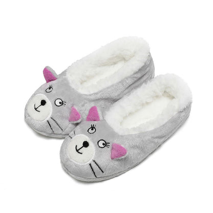 Chaussettes-chaussons panda lapin chat cerf - Chat - 40(US5-7) - image 6