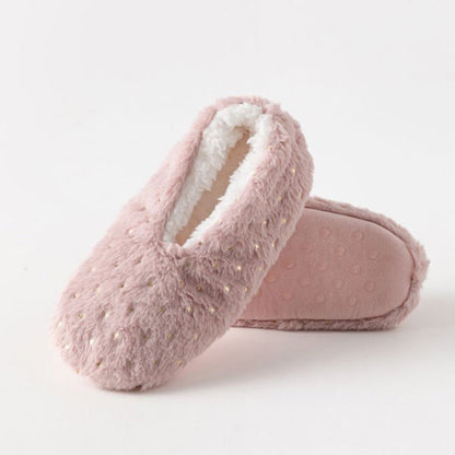 Chaussettes-chaussons à pois grande taille - Rose - EU41-43 (US7.5-9) - image 11