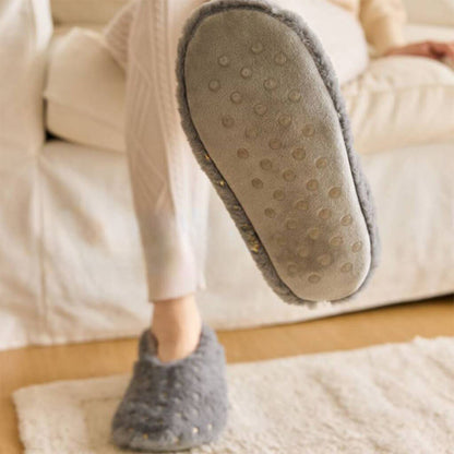 Chaussettes-chaussons à pois grande taille - image 8
