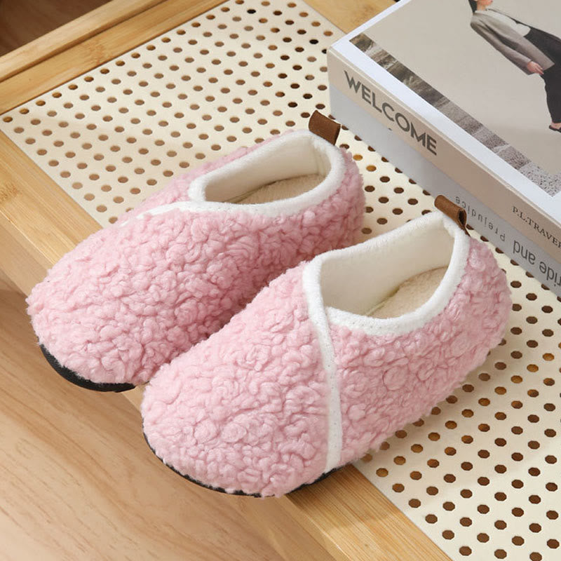 Pantoufles grandes tailles, simples et élégantes - Rose - EU44-45(US9-10) - image 16